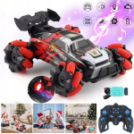 Τηλεκατευθυνόμενο Αυτοκίνητο RC Stunt Car 2.4GHz 4WD με Gesture Control, Φώτα, Ήχους & Εφέ Καπνού
