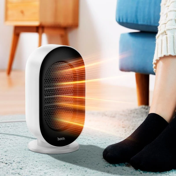 Αερόθερμο Δωματίου 3 Επιπέδων 600W Λευκό Hoco HX25