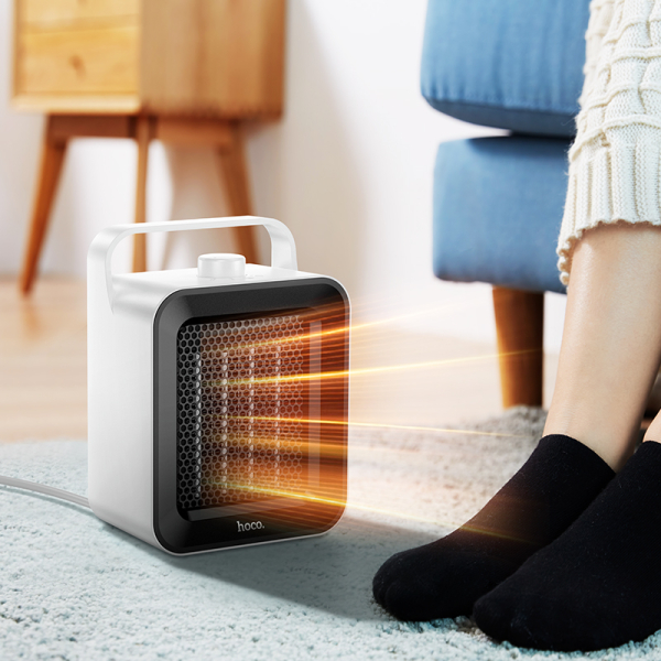 Αερόθερμο Κεραμικό 1500W Λευκό Hoco HX24