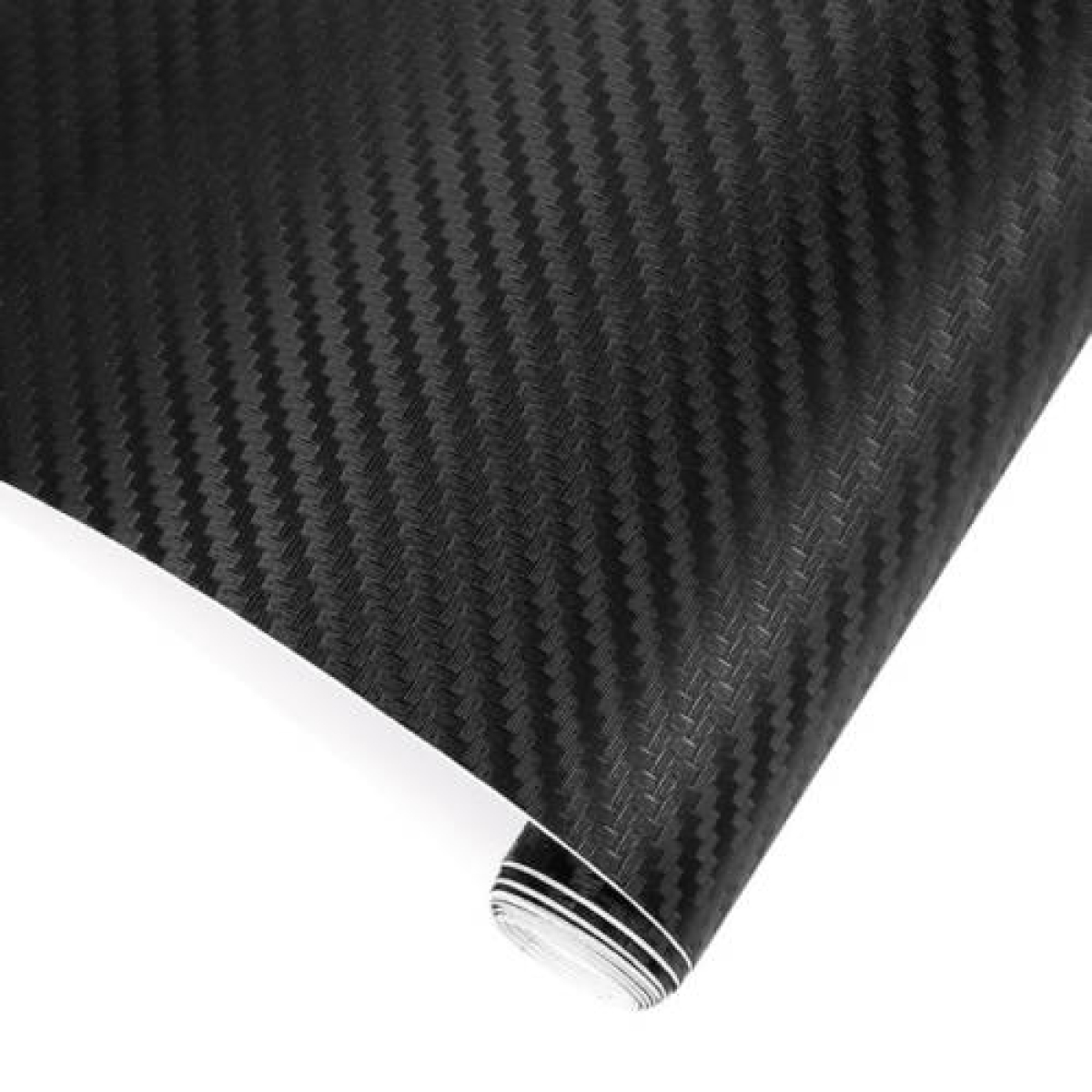 Αυτοκόλλητη Ταινία Αυτοκινήτου Carbon 3D 200x60cm σε Μαύρο Χρώμα - Image 2