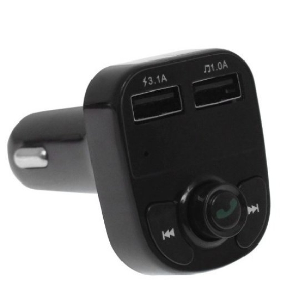 Andowl Q-C67 FM Transmitter 12-24V Μαύρο