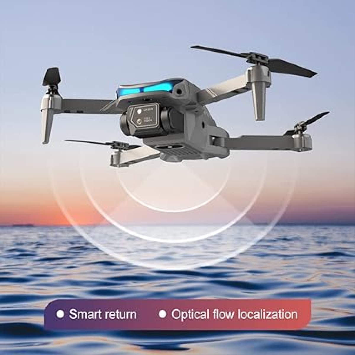 Andowl SKY-66 Drone 2.4GHz Με Κάμερα 4K Και Χειριστήριο