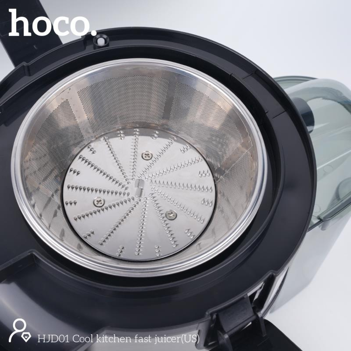 Αποχυμωτής Φρούτων Και Λαχανικών 400W με 3 Ταχύτητες 500ml Hoco HJD01A