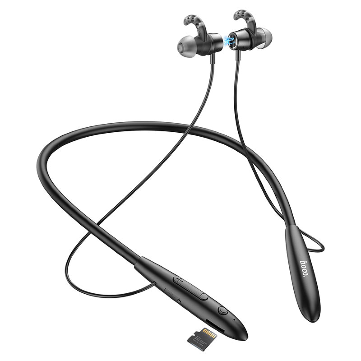 Ασύρματα Ακουστικά Bluetooth 5.1 Με Μικρόφωνο Neckband Hoco ES61 Manner