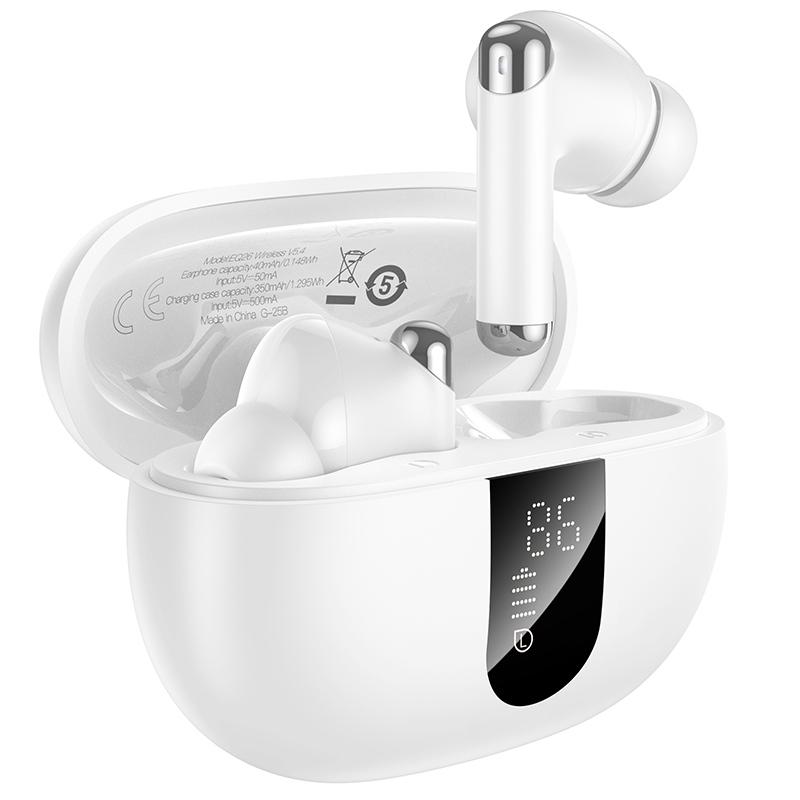 Ασύρματα Ακουστικά Bluetooth In-Ear Με Θήκη Φόρτισης Anc+Enc Hoco Eq26