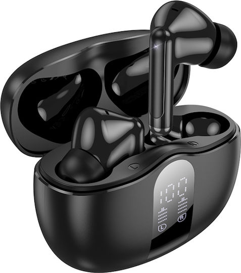 Ασύρματα Ακουστικά Bluetooth In-Ear Με Θήκη Φόρτισης Borofone Fq3 - Μαυρο