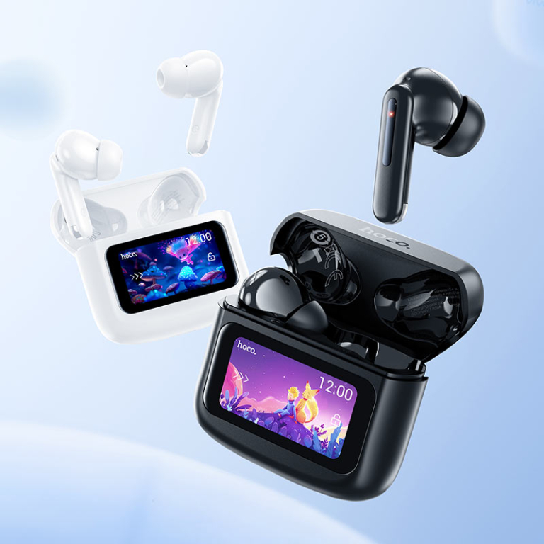 Ασύρματα Ακουστικά Bluetooth TWS Με Πολύχρωμη Οθόνη Αφής EQ14 Cool Color