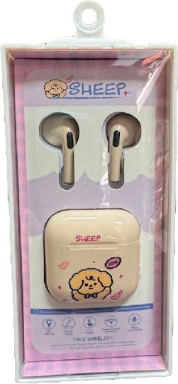 Ασύρματα Ακουστικά In-Ear Με Θήκη Φόρτισης Tws Ak1100 - Μωβ