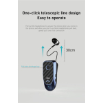 Ασύρματο In-Ear Aκουστικό Bluetooth Headset Clip On Hileo Hi60