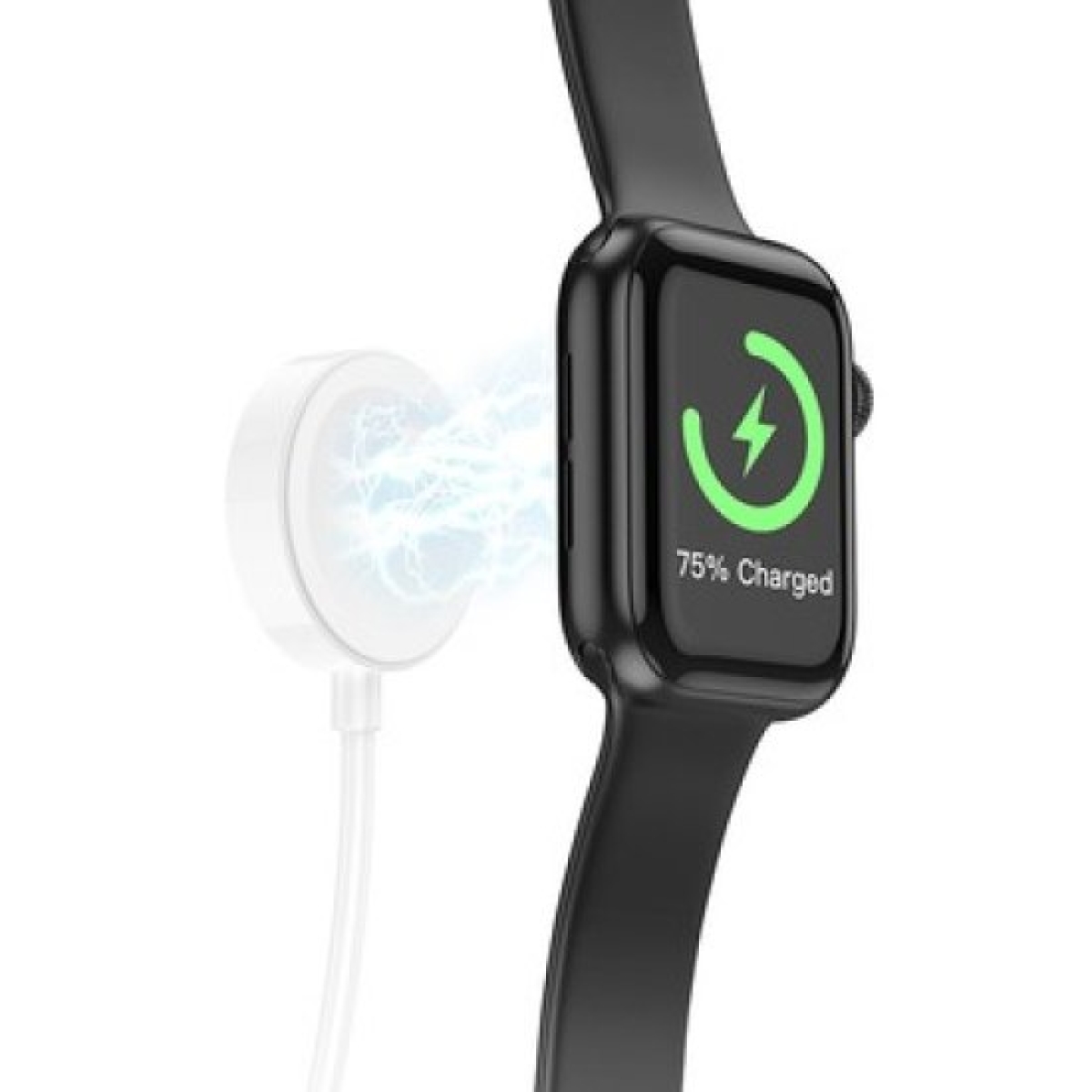 Ασύρματος Φορτιστής 2 σε 1 για Apple Watch και iPhone – Λευκό Borofone BQ22