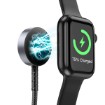 Ασύρματος Φορτιστής 2 σε 1 για iWatch με Καλώδιο PD20W Lightning Hoco CW54