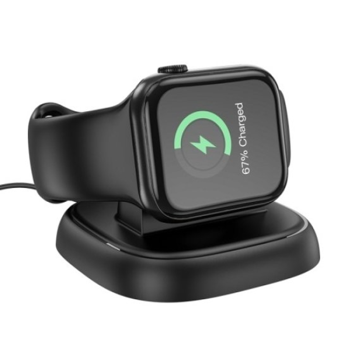 Ασύρματος Φορτιστής για Apple Watch Μαύρος Hoco CW44