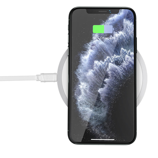 Ασύρματος Φορτιστής Qi Pad Επιτραπέζια Βάση 15W Hoco CW26 Powerful
