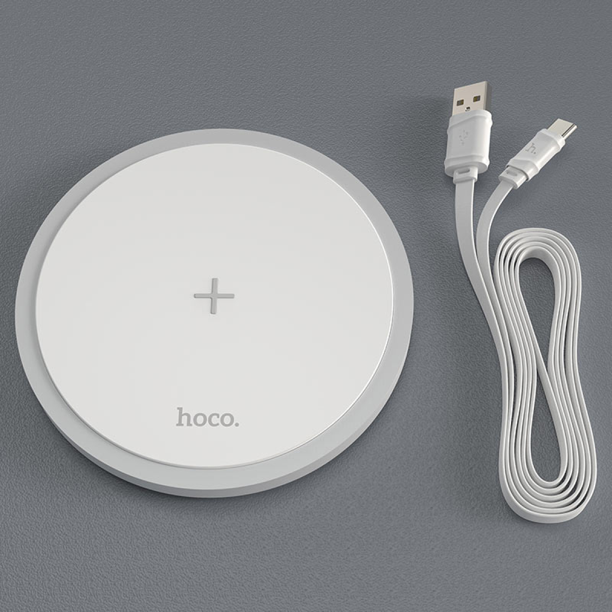 Ασύρματος Φορτιστής Qi Pad Επιτραπέζια Βάση 15W Hoco CW26 Powerful