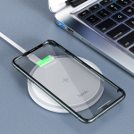 Ασύρματος Φορτιστής Qi Pad Επιτραπέζια Βάση 15W Hoco CW26 Powerful