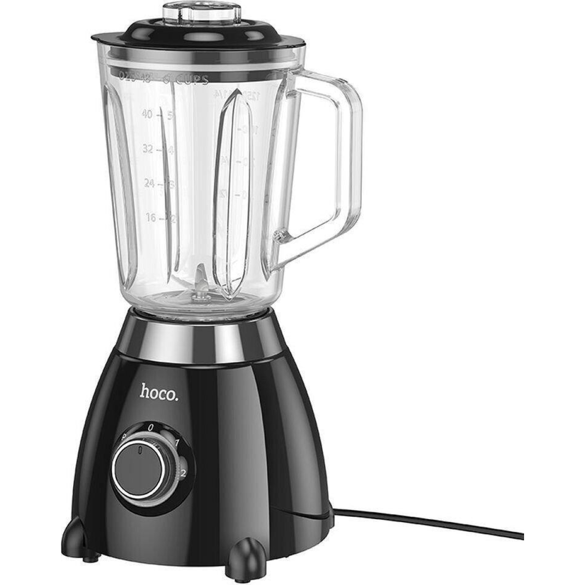 Μπλέντερ με Γυάλινη Κανάτα 1.5lt 500W Hoco HE33