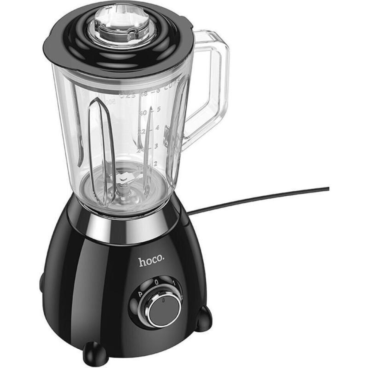 Μπλέντερ με Γυάλινη Κανάτα 1.5lt 500W Hoco HE33