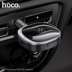 Bluetooth 5.3 Receiver με Θύρα Εξόδου 3.5mm Jack Hoco E80 Μαύρο