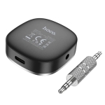 Bluetooth 5.3 Receiver με Θύρα Εξόδου 3.5mm Jack Hoco E80 Μαύρο