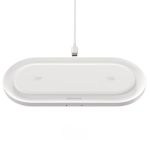 Borofone BQ7 Διπλός Ασύρματος Φορτιστής 10W – Γρήγορη Φόρτιση Qi για Κινητά & TWS