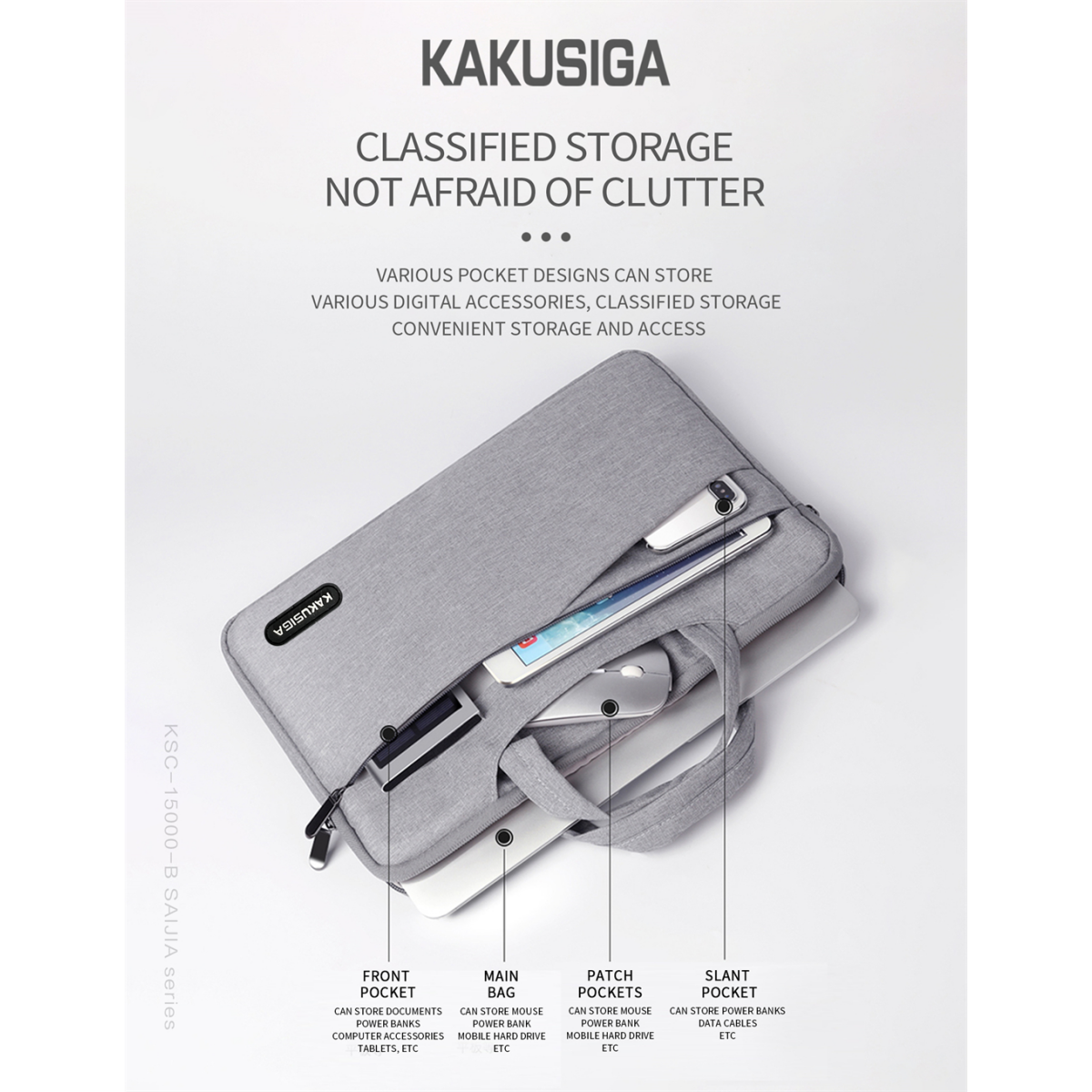 Business Laptop Bag Έως 15.6'' KSC-1500 - Image 6