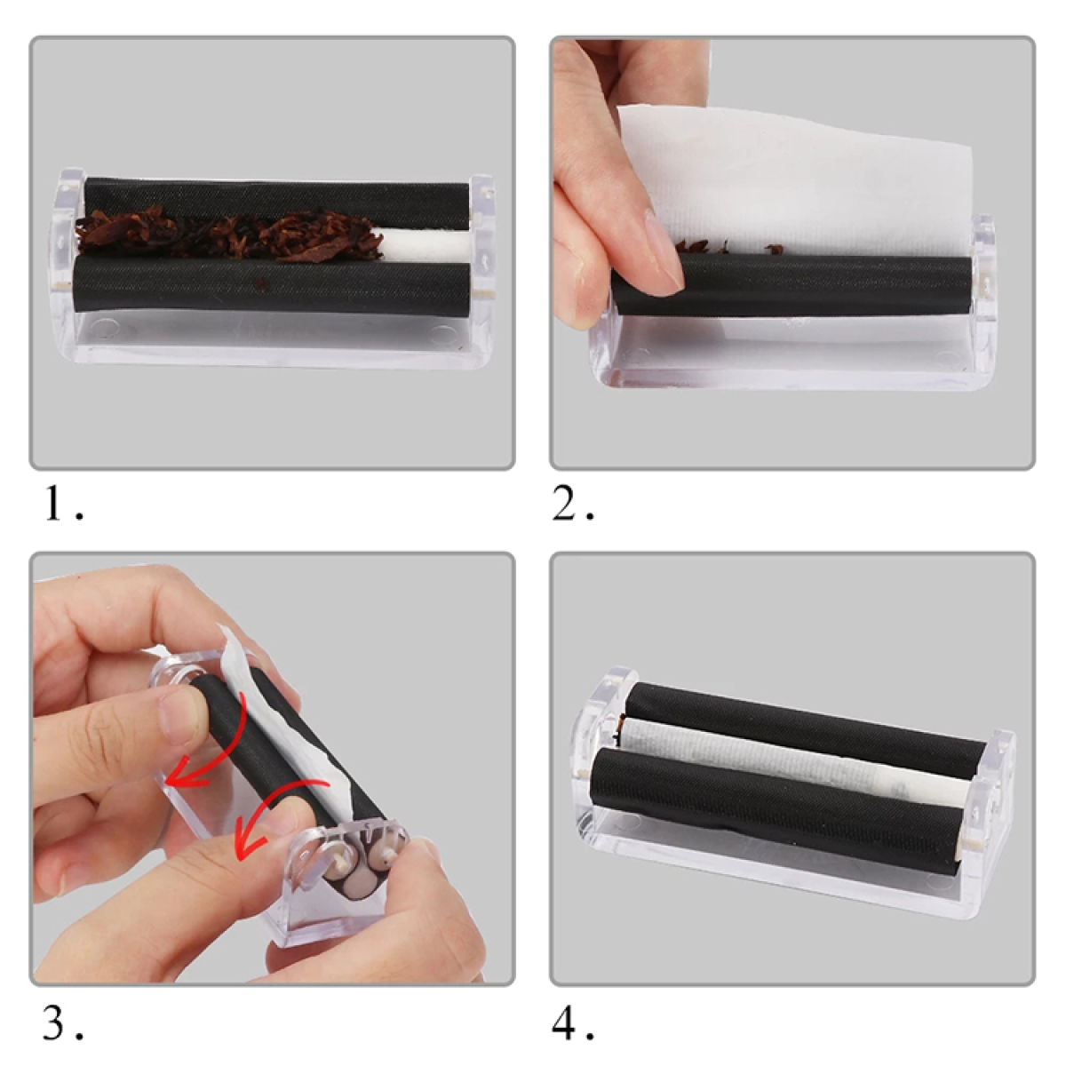 Χειροκίνητη Φορητή Συσκευή Τύλιξης Τσιγάρων - Cigarette Rolling Machine - Image 3