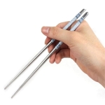 Chopsticks Φαγητού Μεταλλικά 22.5εκ. – 5 ζευ.