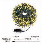 Χριστουγεννιάτικα Λαμπάκια 1000LED 50m Θερμού Φωτισμού 298970 - Image 4