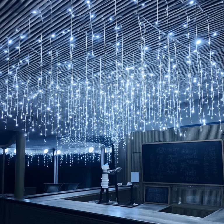Χριστουγεννιάτικα Λαμπάκια "Βροχή" 232LED 7m Ψυχρού Λευκού Φωτισμού 298908