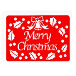 Χριστουγεννιάτικα Στένσιλ Χαρτόνι 2τεμ Merry Christmas