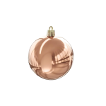 Χριστουγεννιάτικες Μπάλες 6cm 8τμχ - Ροζ/Χρυσό