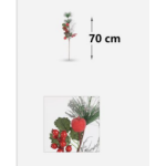 Χριστουγεννιάτικο Διακοσμητικό Κλαδί 70cm 282579