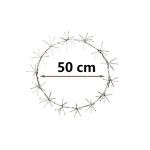 Χριστουγεννιάτικο Διακοσμητικό με Φως 120LED 50cm 298814 - Image 2