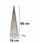 Χριστουγεννιάτικο Διακοσμητικό με Φως 20LED 60x16cm 298746 - Image 2
