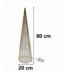 Χριστουγεννιάτικο Διακοσμητικό με Φως 35LED 80x20cm 298747 - Image 2