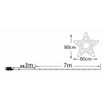 Χριστουγεννιάτικο Διακοσμητικό με Φως LED 80cm 299087 - Image 2
