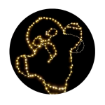 Χριστουγεννιάτικο Στολίδι με Φως 180LED 39x47cm 298787
