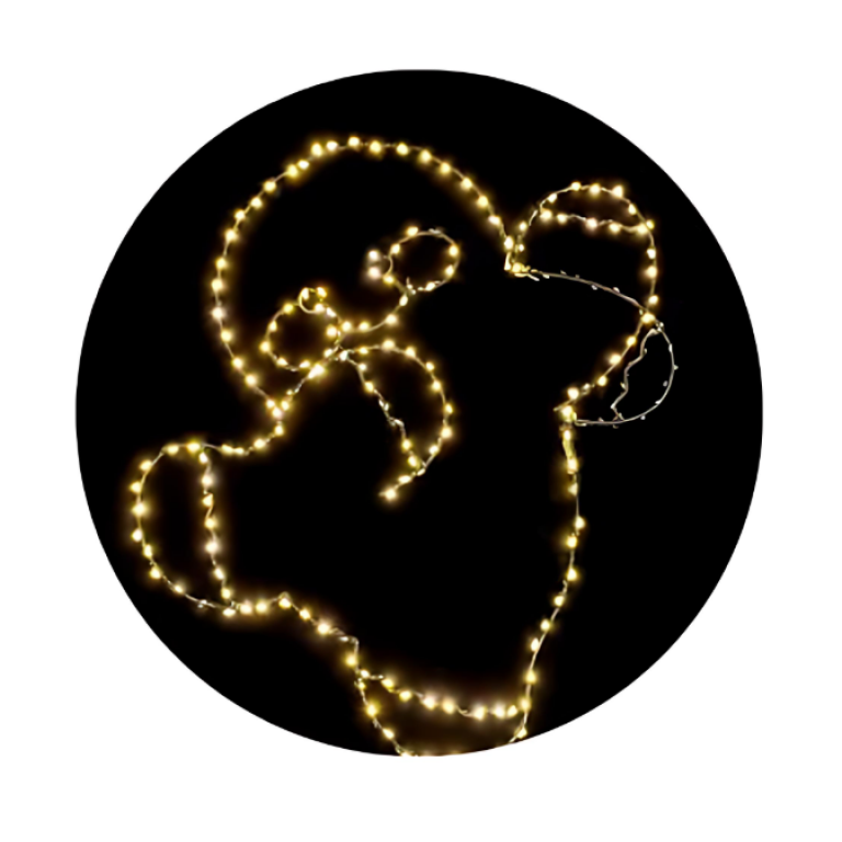 Χριστουγεννιάτικο Στολίδι με Φως 180LED 39x47cm 298787