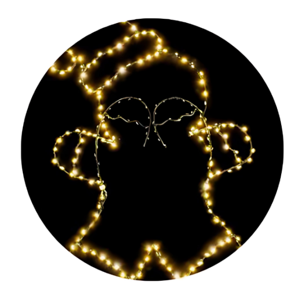 Χριστουγεννιάτικο Στολίδι με Φως 200LED 35x50cm 298789