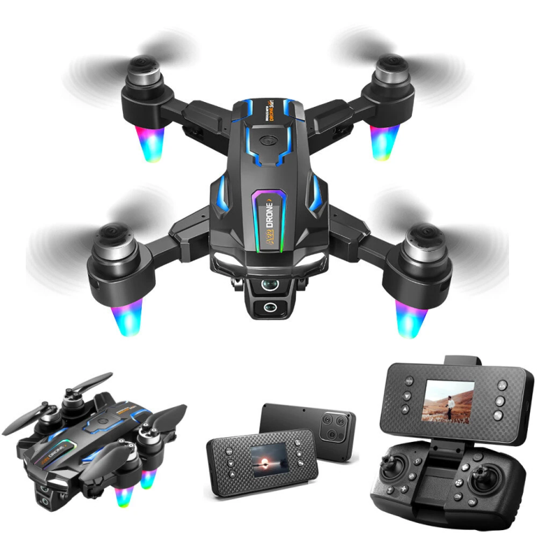 Drone A22 WiFi FPV Με Κάμερα 480P, Αποφυγή Εμποδίων Και Οθόνη LED