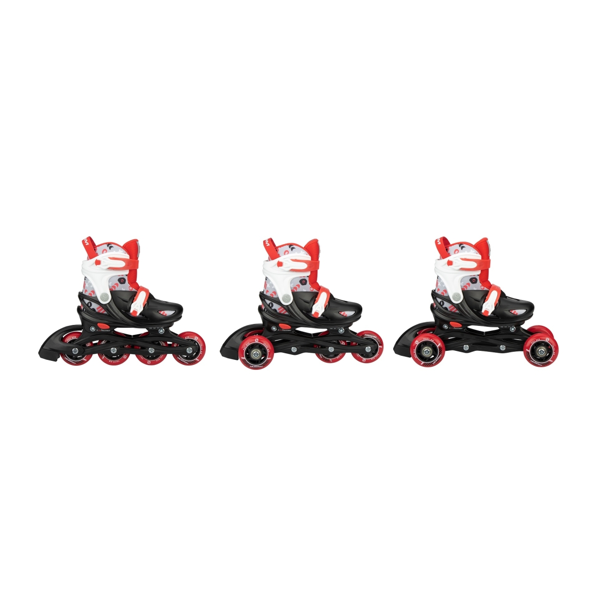 Nijdam Inline Skates Ρυθμιζόμενα 3-σε-1 "Street Shift" - Image 11