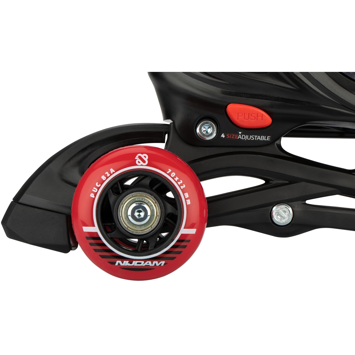 Nijdam Inline Skates Ρυθμιζόμενα 3-σε-1 "Street Shift" - Image 12