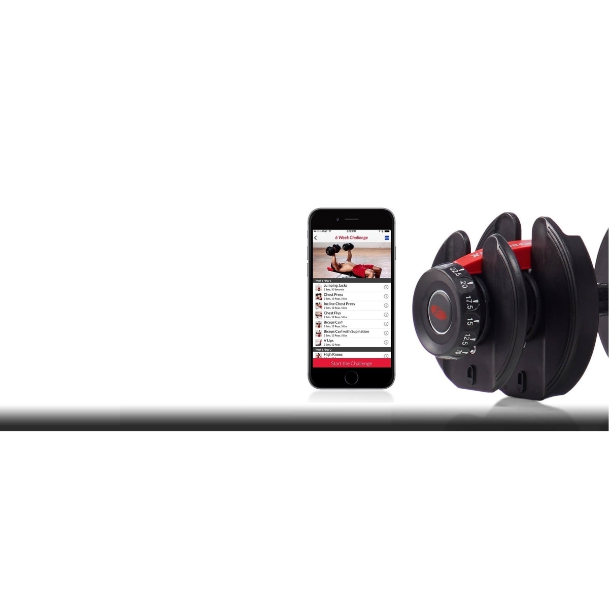 Bowflex® S/Tech 1090i Ρυθμιζόμενοι Αλτήρες 41kg - Image 11