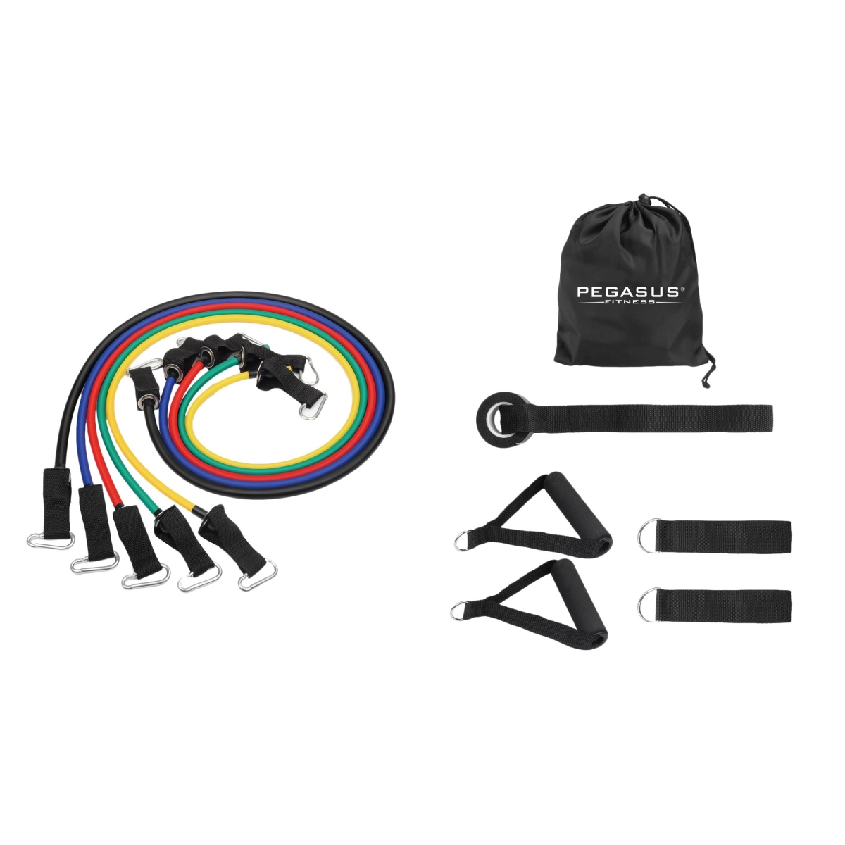 Σετ Λάστιχα Ενδυνάμωσης με Λαβές Pegasus® - Image 2