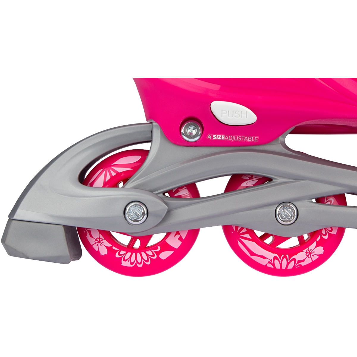 Nijdam Inline Skates Ρυθμιζόμενα 3-σε-1 "Floral Switch" - Image 11