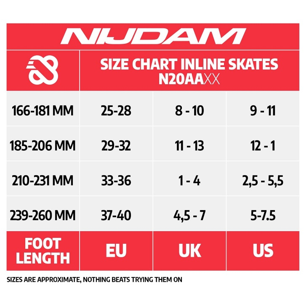 Nijdam Inline Skates Ρυθμιζόμενα "Rad Racer" - Image 11