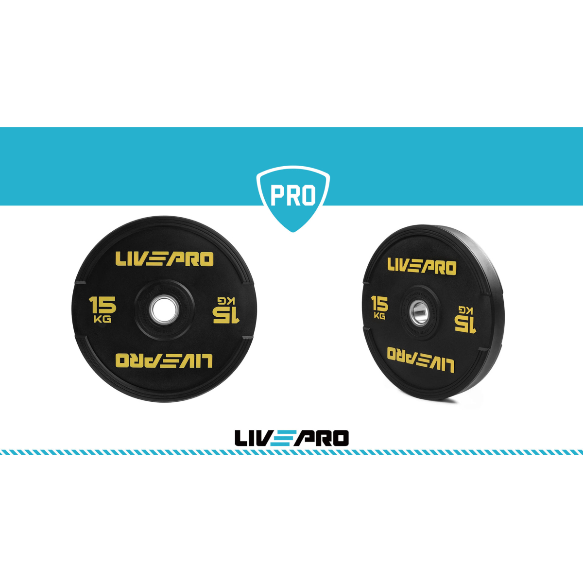 Δίσκος Bumper LivePro Ø50 (15kg) - Image 5