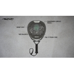 Ρακέτα 3K Padel Avento Vencedor - Image 4