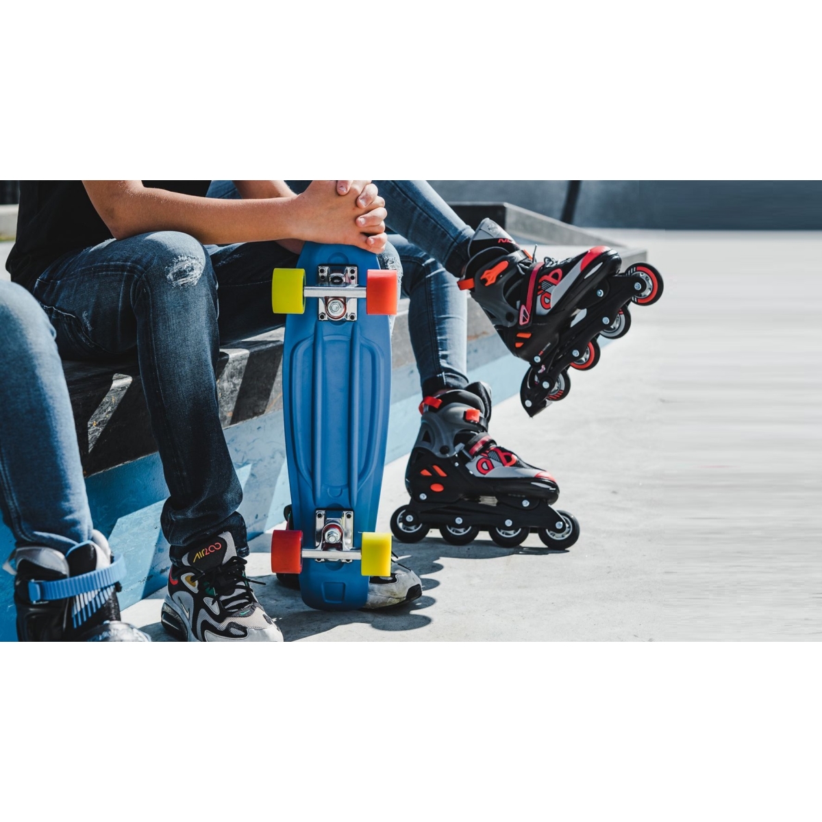 Nijdam Inline Skates - Παγοπέδιλα Combo "Red Raider" - Image 8