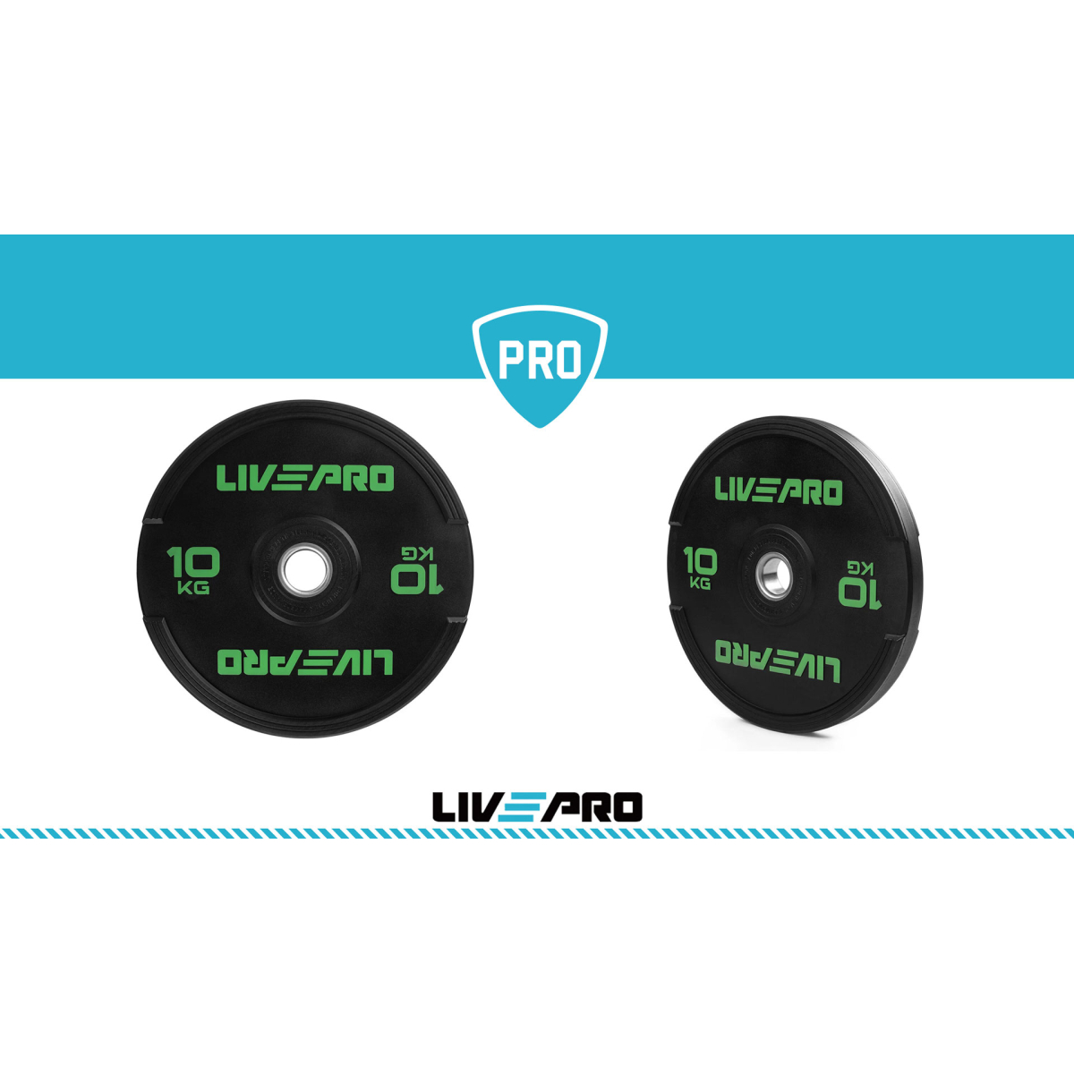 Δίσκος Bumper LivePro Ø50 (10kg) - Image 5